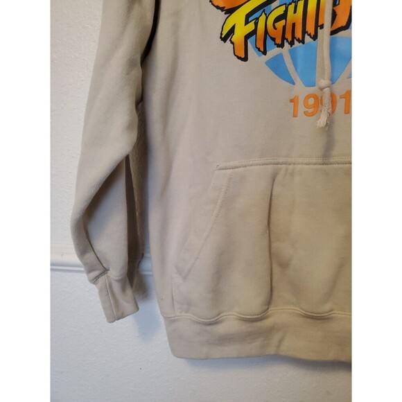 Capcom Street Fighter II Hoodie Unisex Small Beige Retro Gamer 90s Graphic - Picture 4 of 16